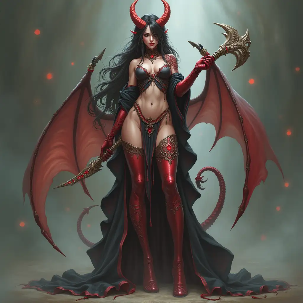 Fantasy-Demon-Girl-with-Fiery-Wings-and-Mystical-Powers