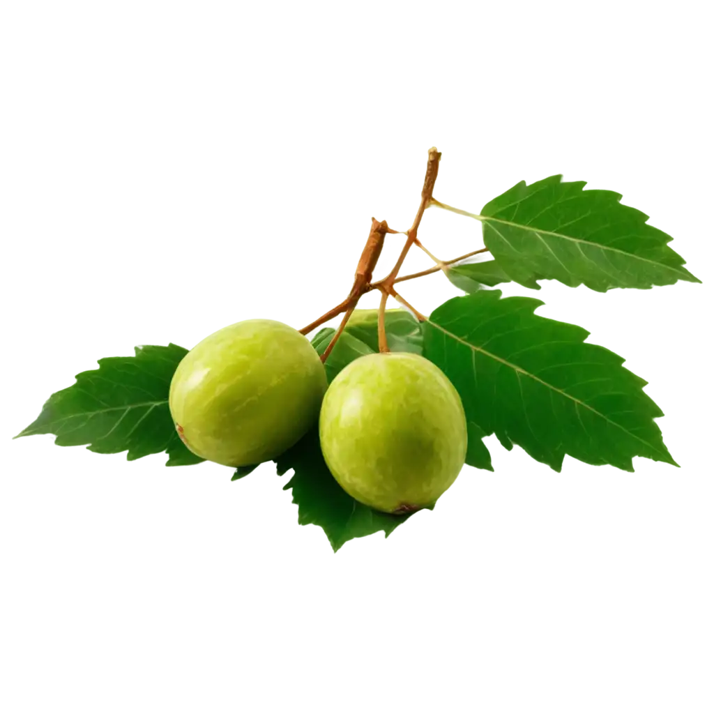 Exquisite-PNG-Image-of-Amla-with-Leafs-Enhance-Clarity-and-Detail