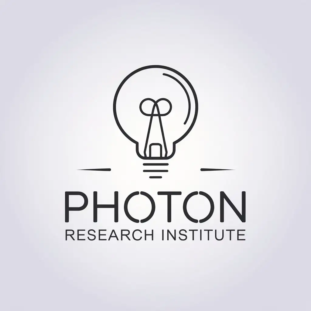 LOGO Design for Photon Research Institute Vector Design with Minimalistic Style and Dalian University of Technology Symbol