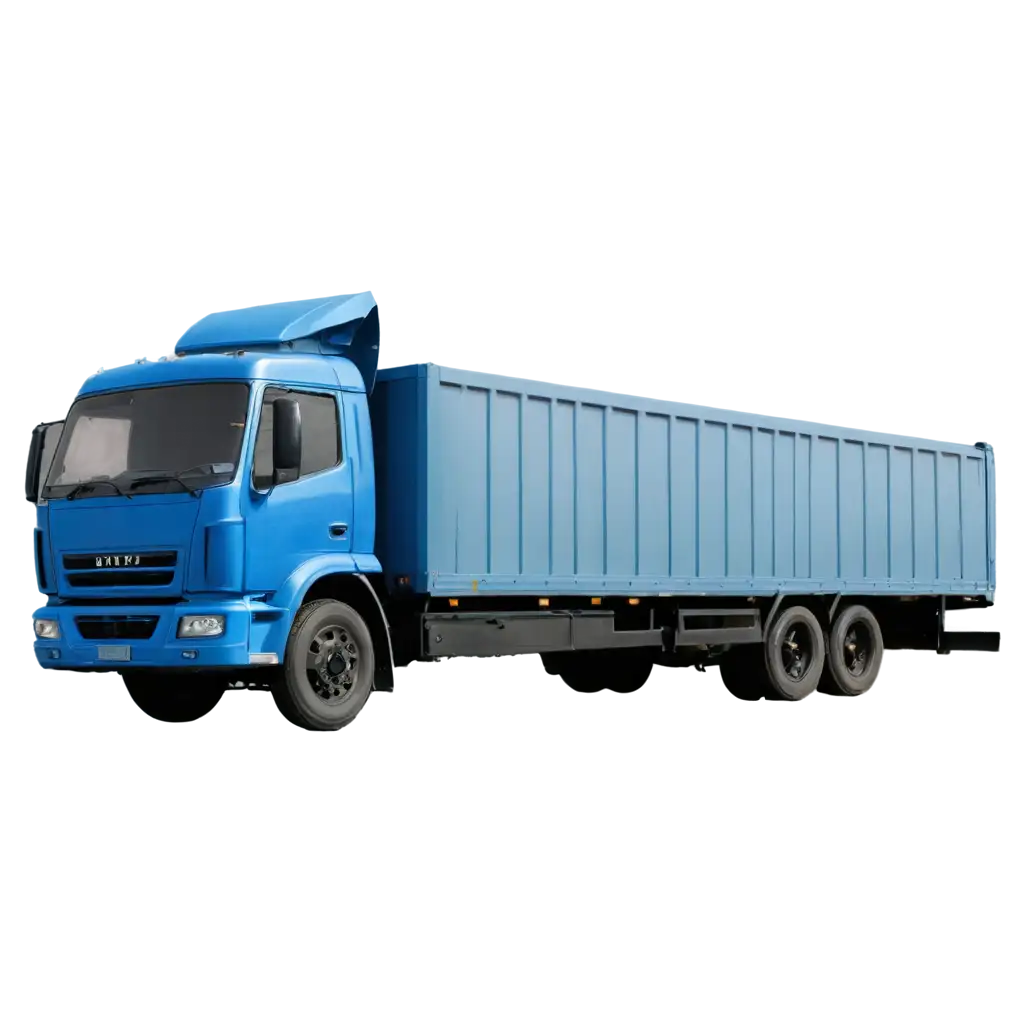 a truck type sideer blue