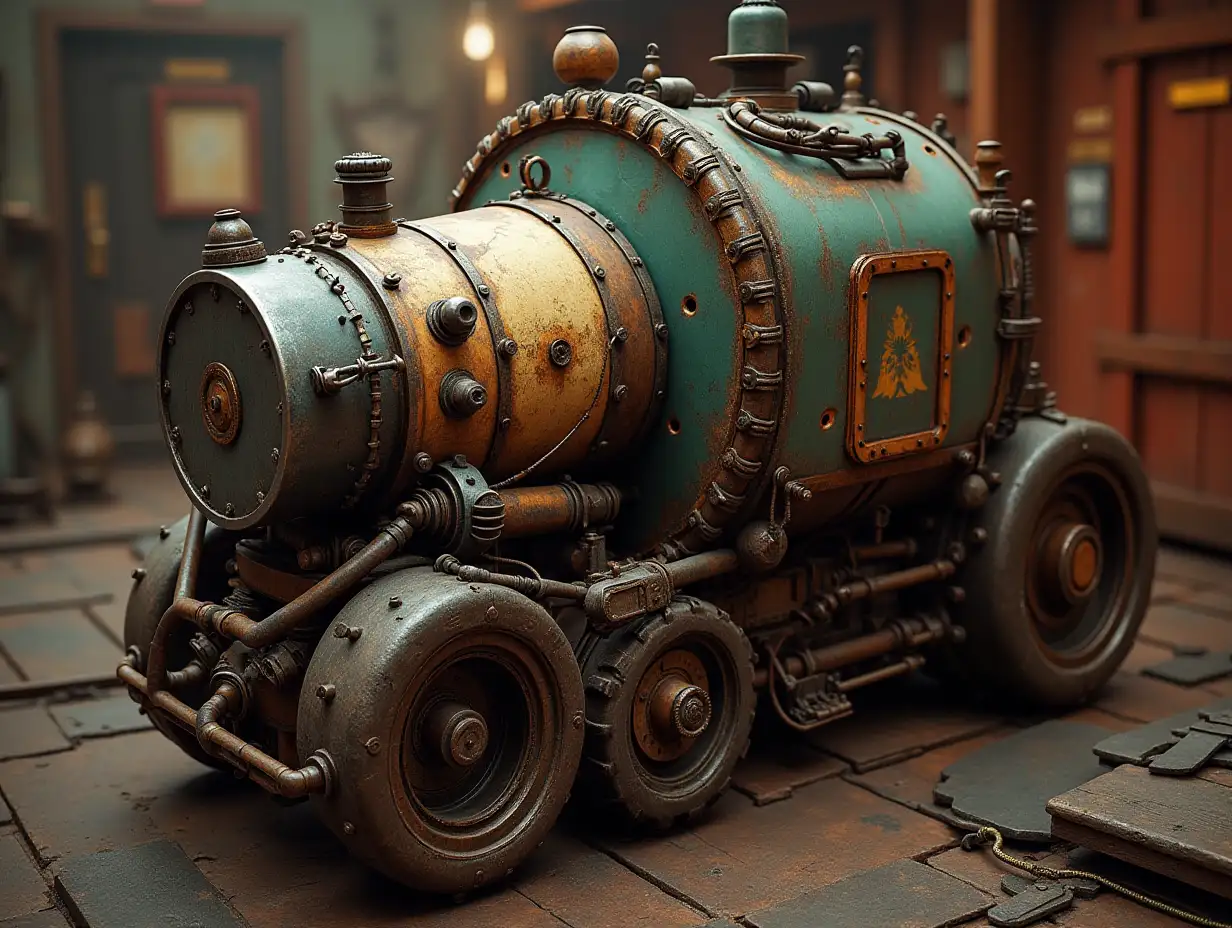 Steampunk 8k-Quality