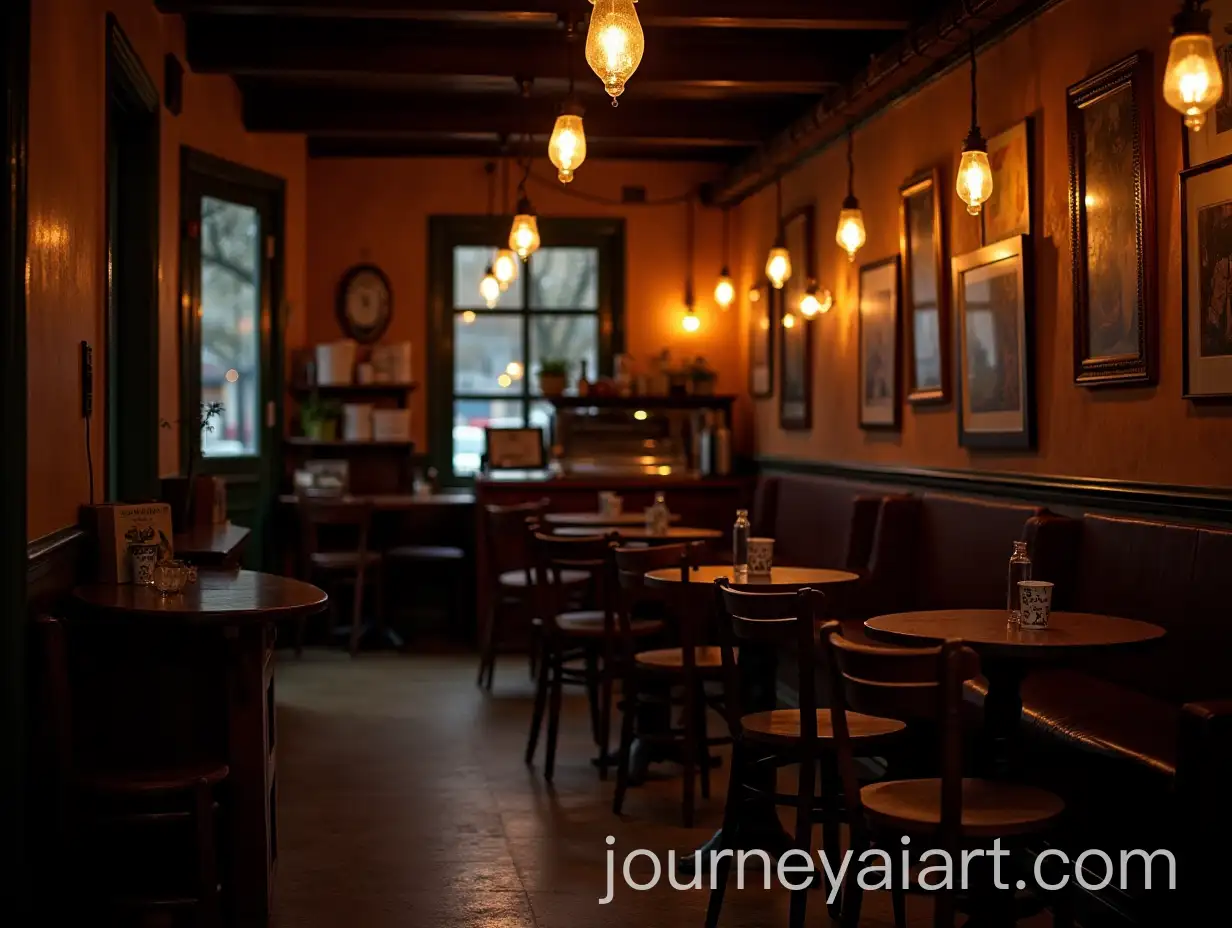 Cozy-Bohemian-Coffee-Shop-with-Dim-Lighting-and-Ample-Seating