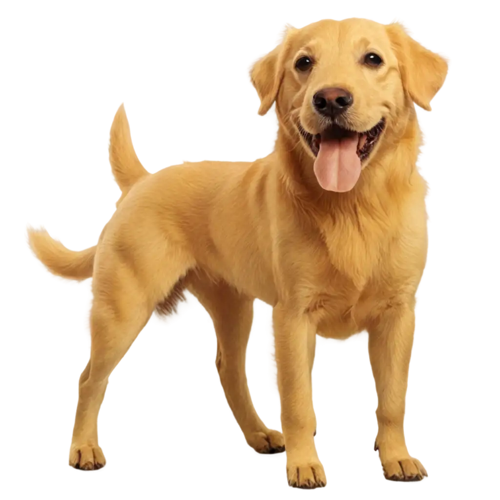 Happy-Yellow-Dog-PNG-Image-Joyful-Canine-Illustration-for-Vibrant-Designs