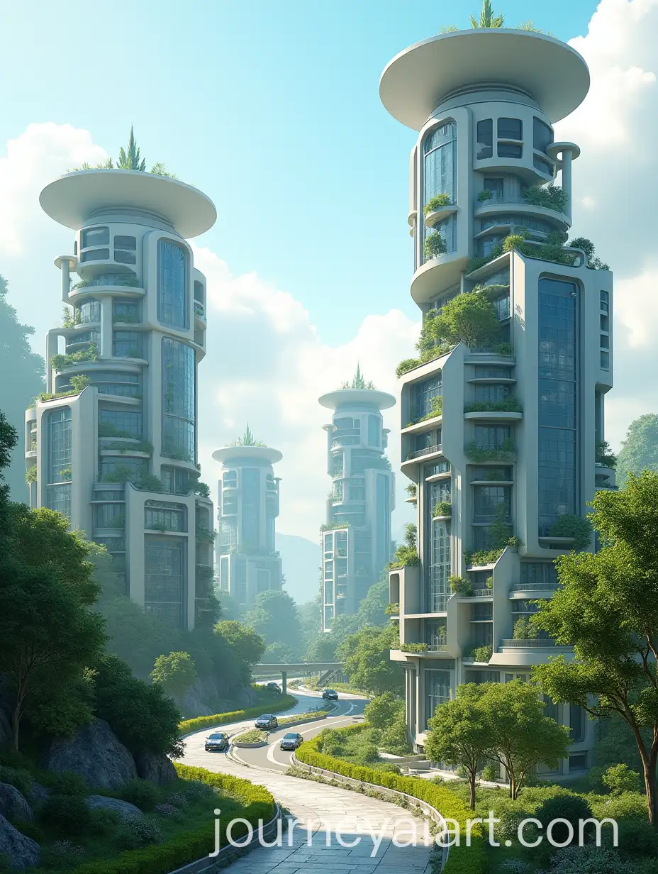 Futuristic-City-with-Greenery-Technology-and-SolarPowered-Buildings