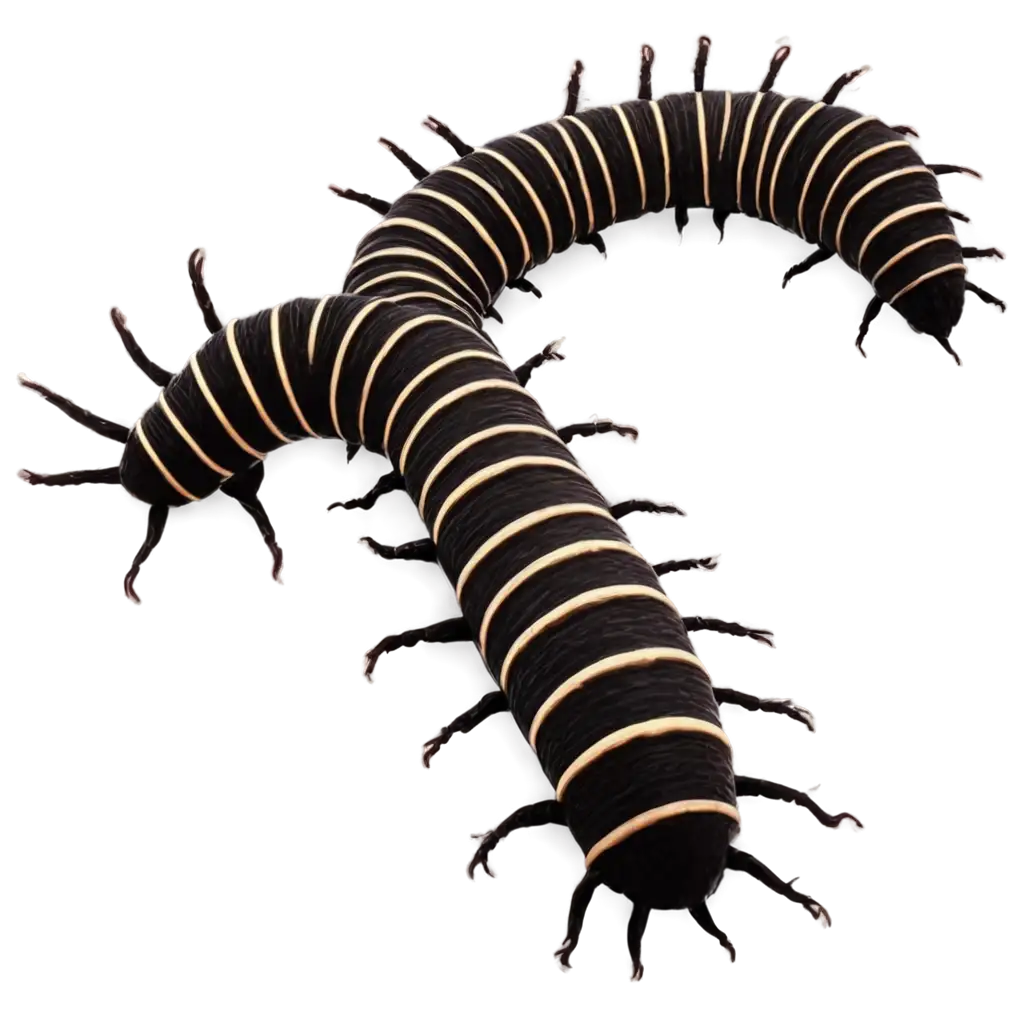 CREATE A MONSTER MILLIPEDE WITH TWO HUGE WINGS