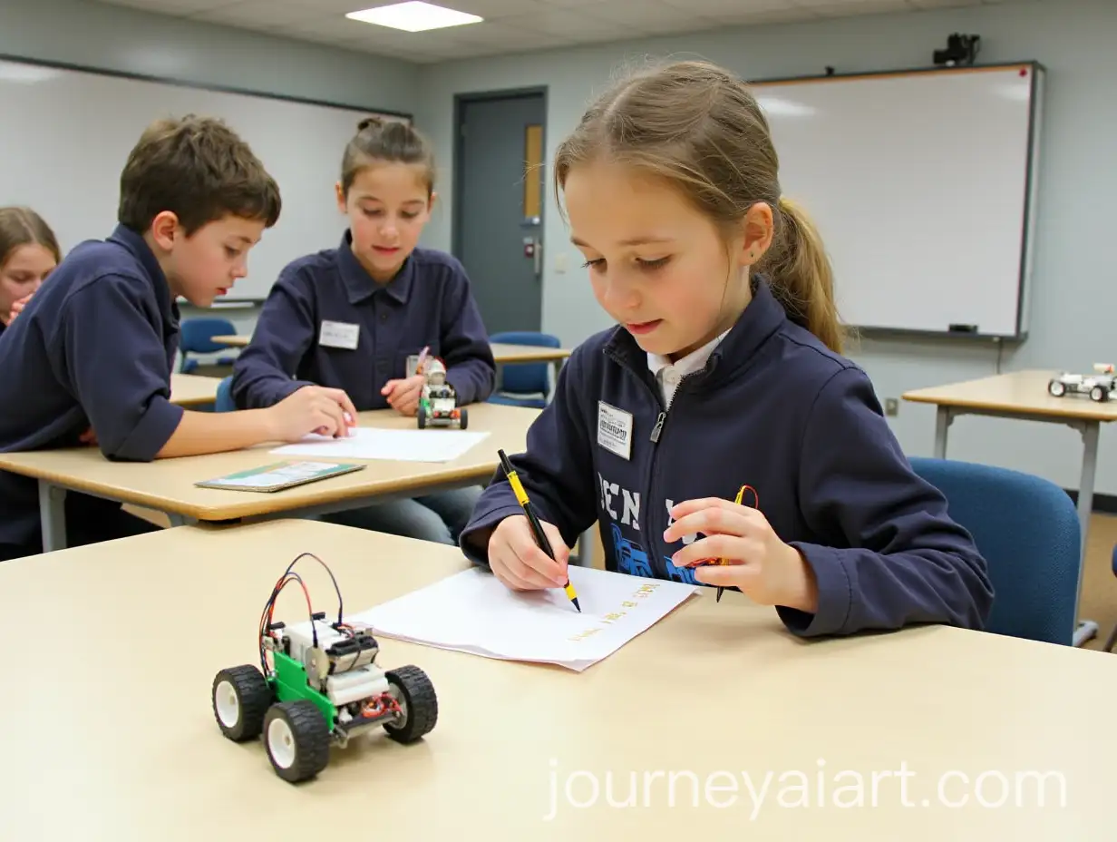 Children-Building-LEGO-Robots-for-School-Competition