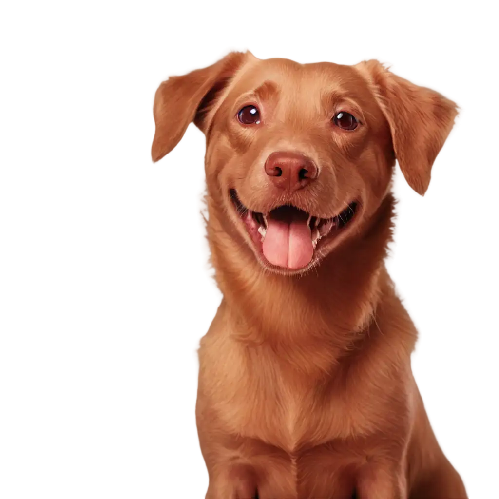 Red-Happy-Dog-PNG-Vibrant-and-Joyful-Image-for-Your-Creative-Needs