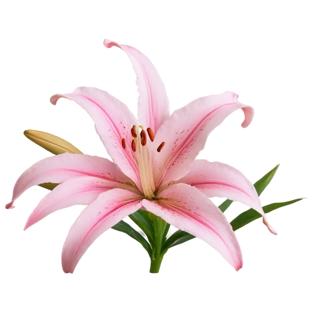 pink lily flower