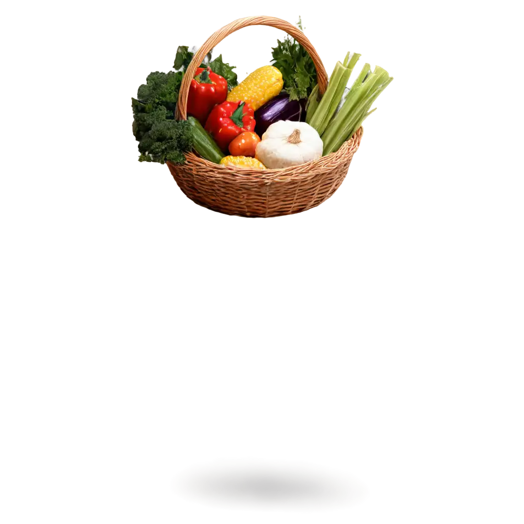 Basket-of-Vegetables-PNG-Image-HighQuality-Transparent-Format-for-Versatile-Usage