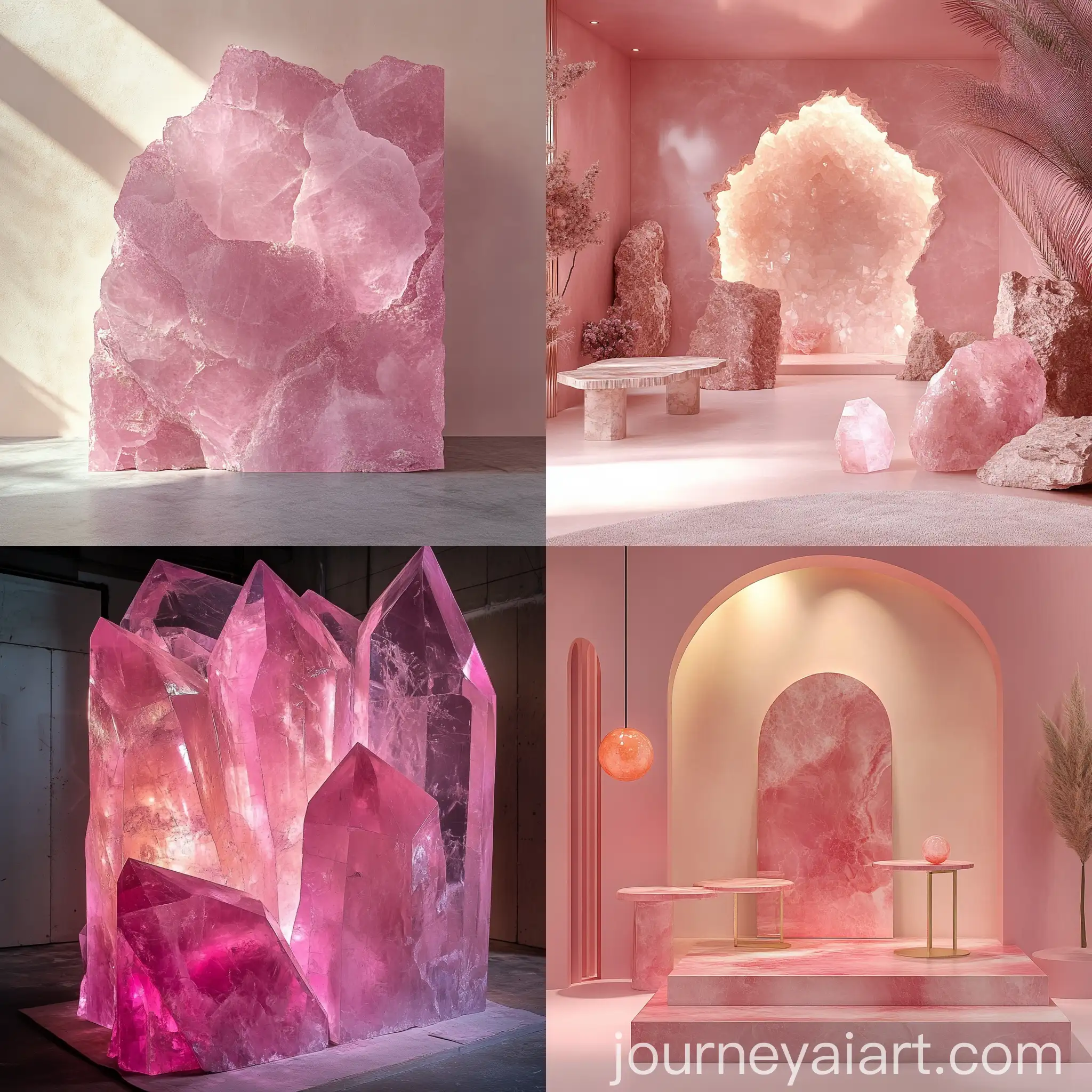 Pink-Quartz-Inspired-Stand-3x3-Meters-with-Pink-Color