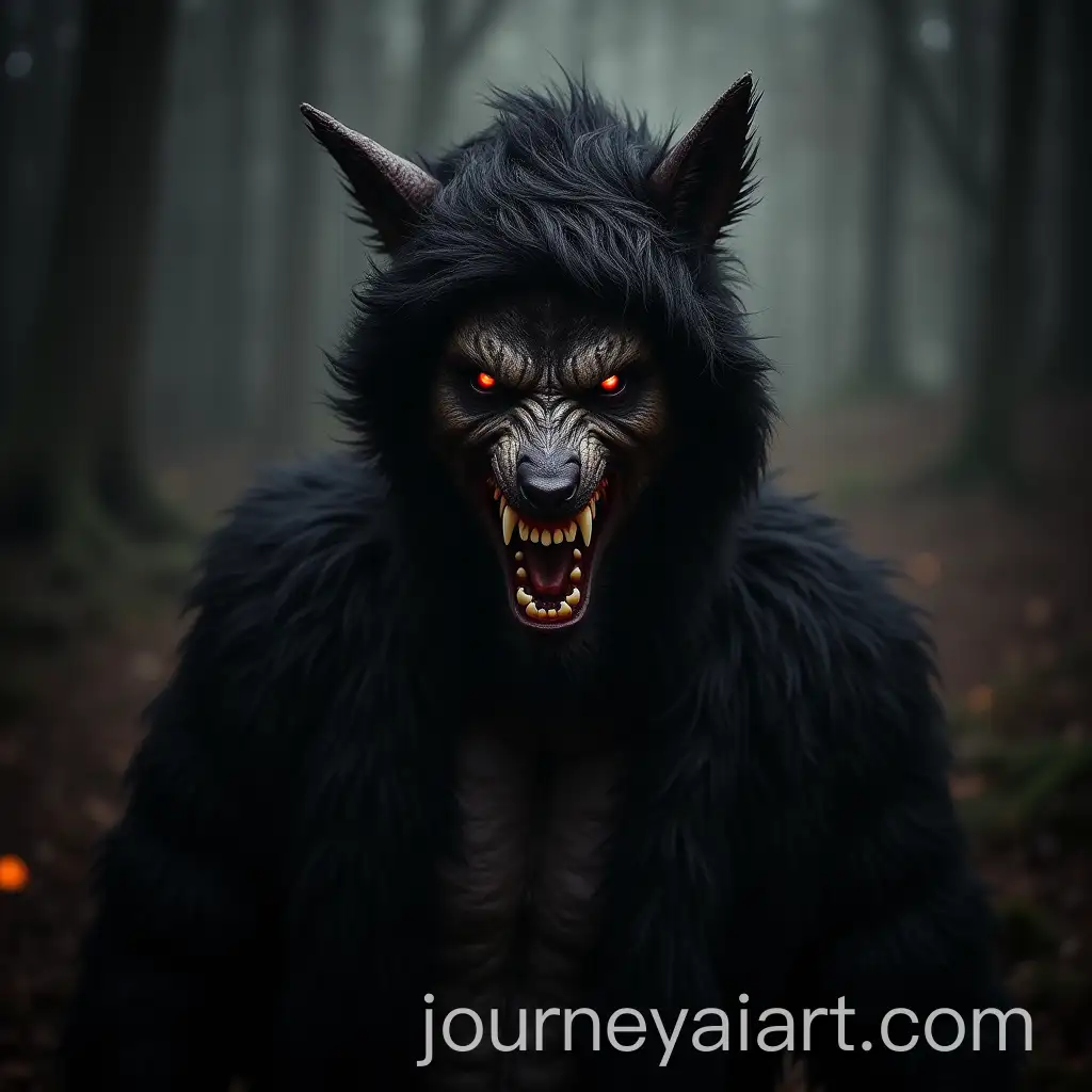DemonPossessed-Werewolf-Costume-in-Dark-Setting