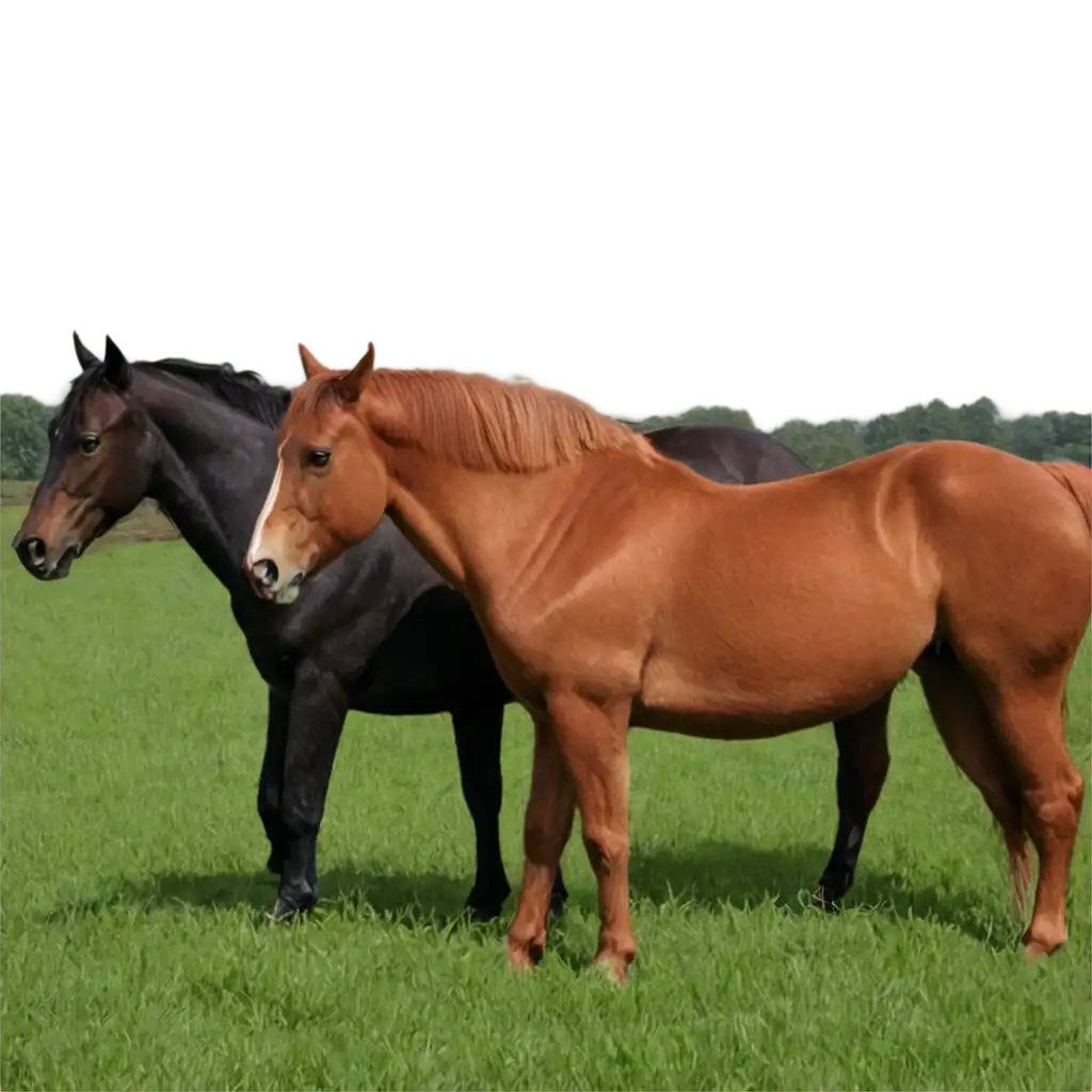 Herd-a-Horse-in-the-Field-Stunning-PNG-for-Versatile-Use