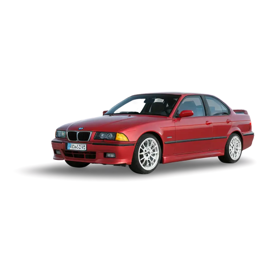 BMW E36 left angle