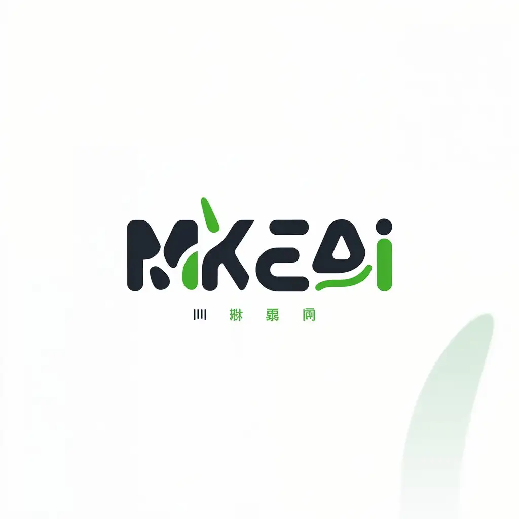 LOGO Design for MKEAI Minimalist Vector with Modern Typography for Science Industry