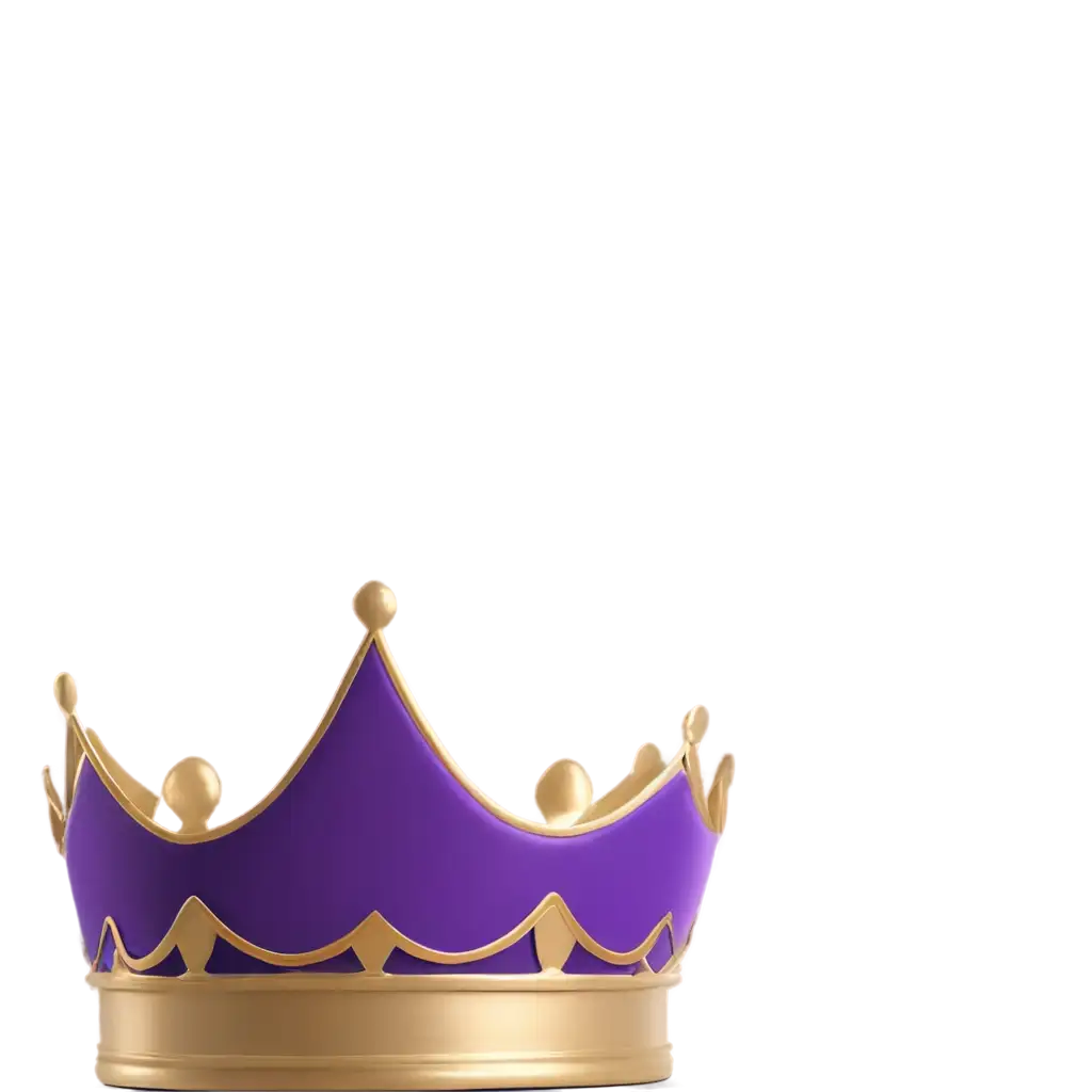 HighQuality-PNG-Image-of-a-Baby-Fancy-Purple-and-Gold-Crown-Disney-Pixar-Style