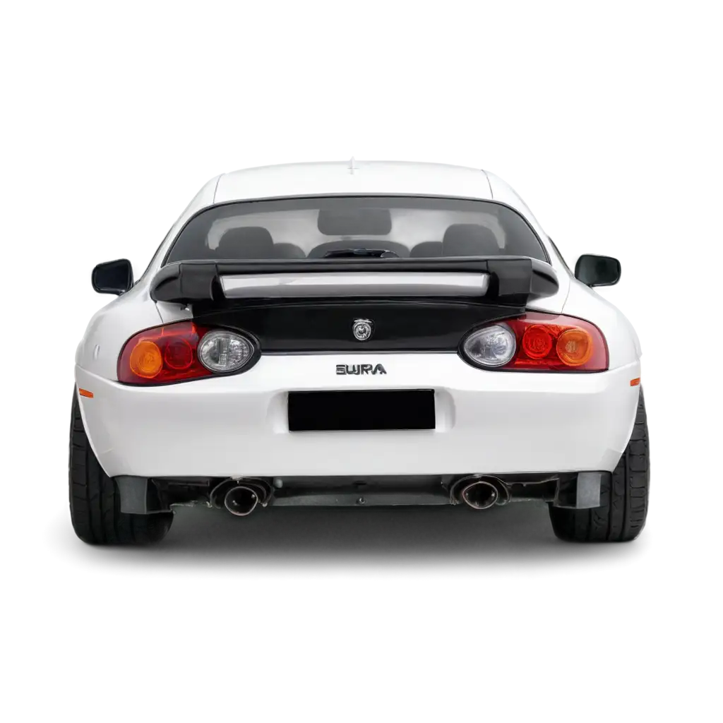 Supra-MK4-White-Color-Facing-Back-PNG-HighQuality-Transparent-Image-for-Auto-Enthusiasts