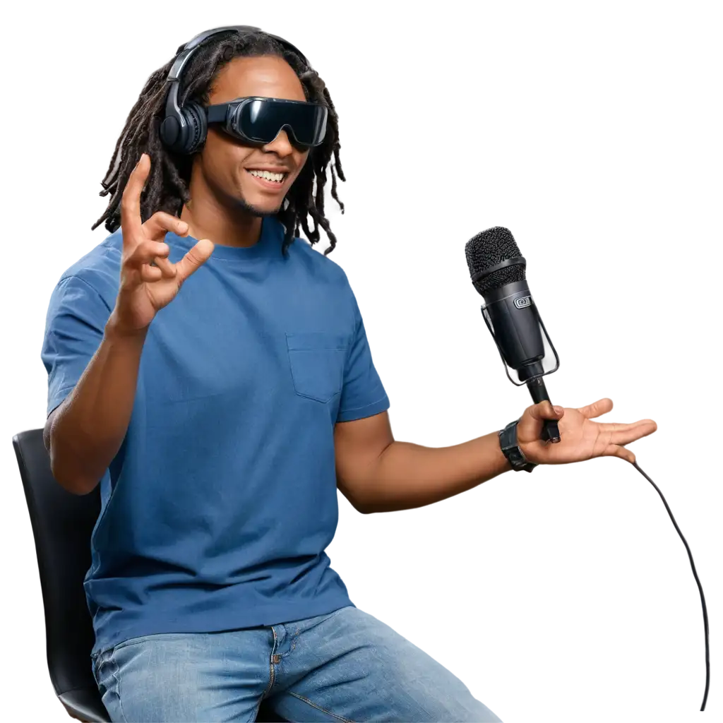 HighQuality-PNG-Image-of-a-Black-Man-with-Dreadlocks-in-a-Podcast-Booth-Wearing-VR-Goggles