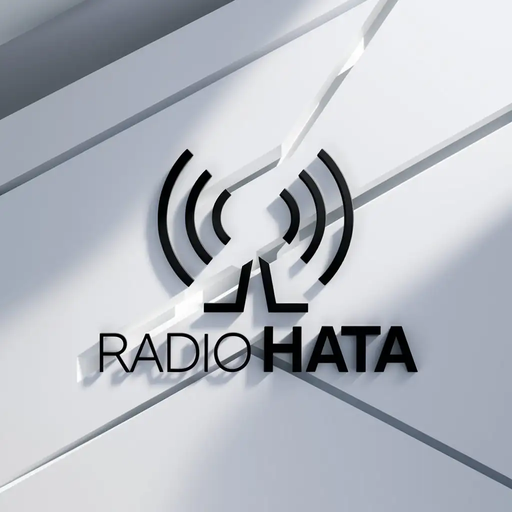 LOGO-Design-For-Radio-Hata-Minimalistic-Antenna-Symbol-on-Clear-Background