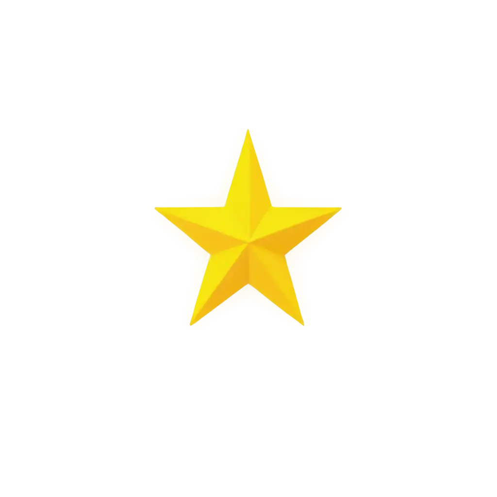 Vibrant-Yellow-Star-PNG-Image-for-Creative-Projects