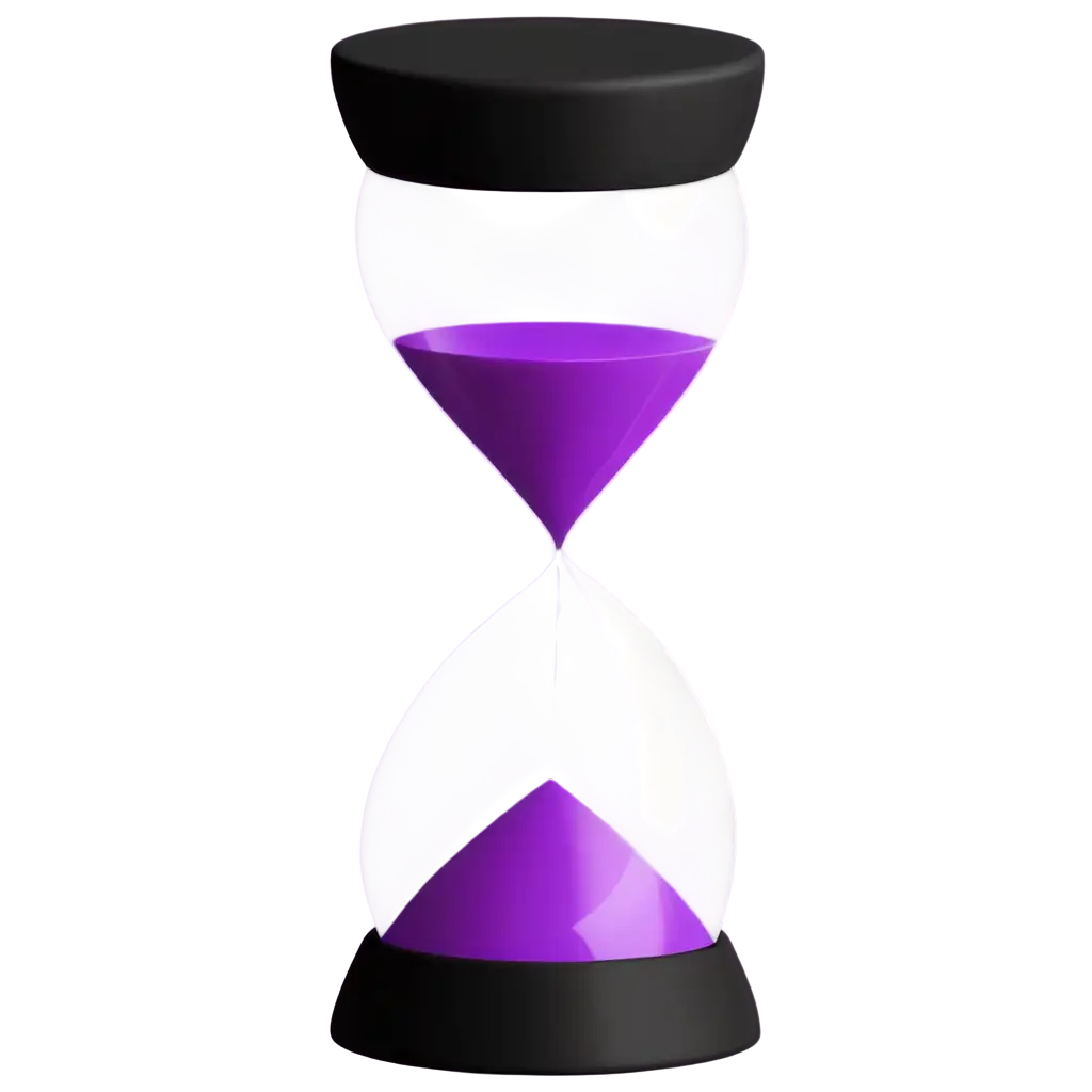 Purple-Hourglass-PNG-Image-for-Creative-and-Professional-Use