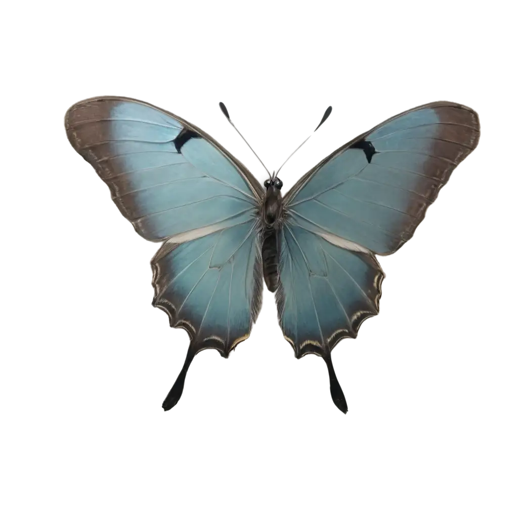 Light-Blue-Butterfly-PNG-with-Distorted-Right-Wing-for-Creative-Use