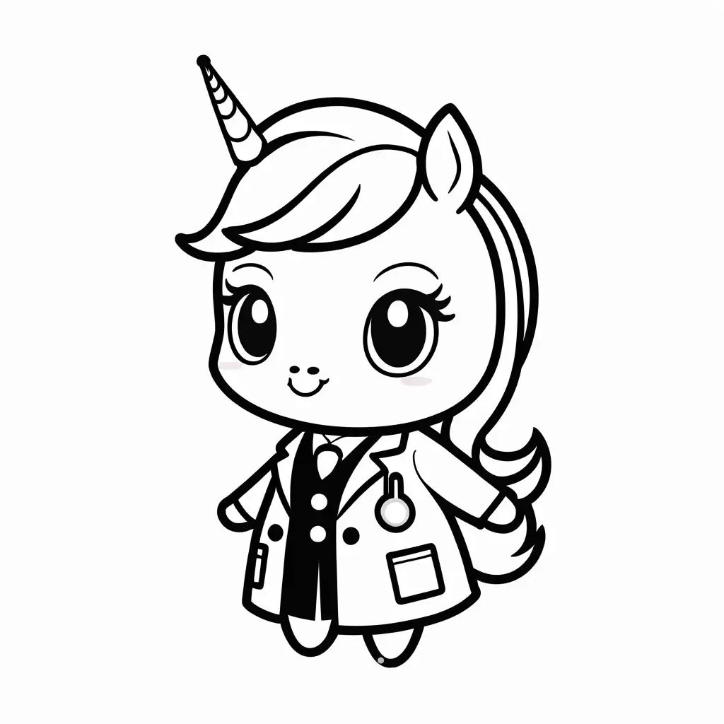 Cute-Kawaii-Unicorn-Doctor-in-Lab-Coat