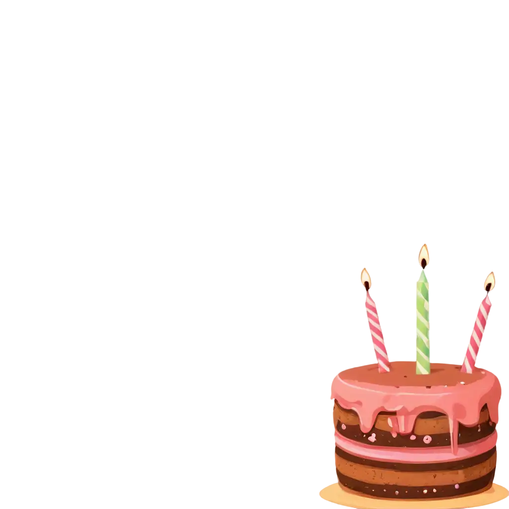 Birthday-Cake-with-Blowing-Candle-PNG-Perfect-for-Celebrations-Digital-Creations