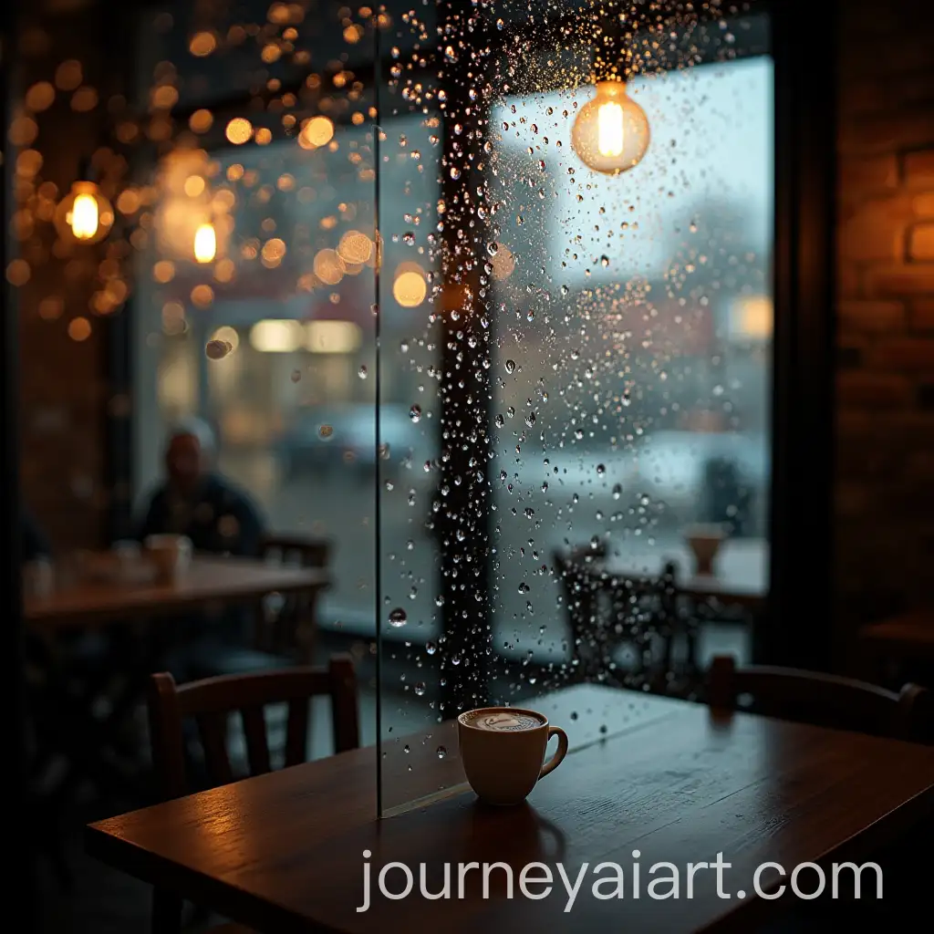 Rainy-Window-with-Soft-Droplets-in-a-Cozy-Coffee-Shop