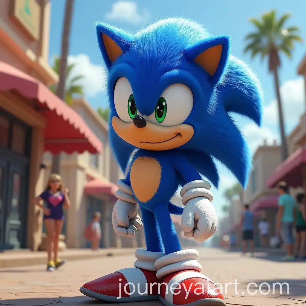 Sonic-the-Hedgehog-in-Iquique-Desert-Cityscape