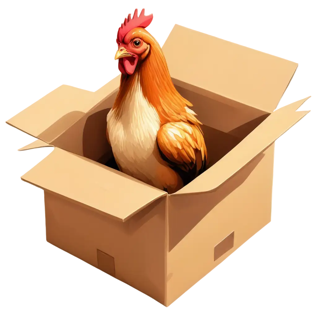 Deliciously-Fun-Box-of-Chicken-Game-PNG-Image-in-Cartoon-Style-for-Creative-Use