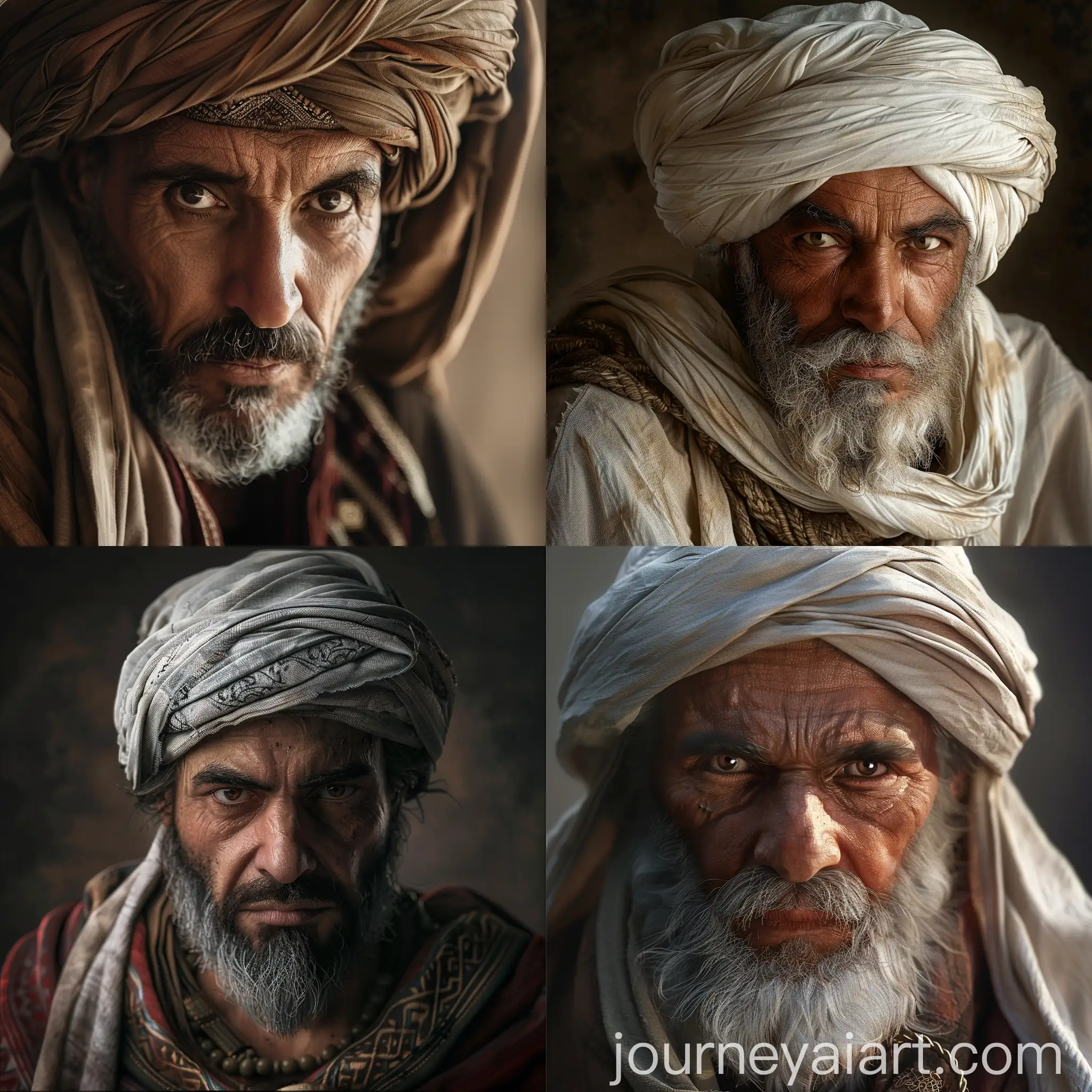 Arab-Historical-Figure-with-Deep-Wisdom-and-Knowledge-Looking-at-Camera