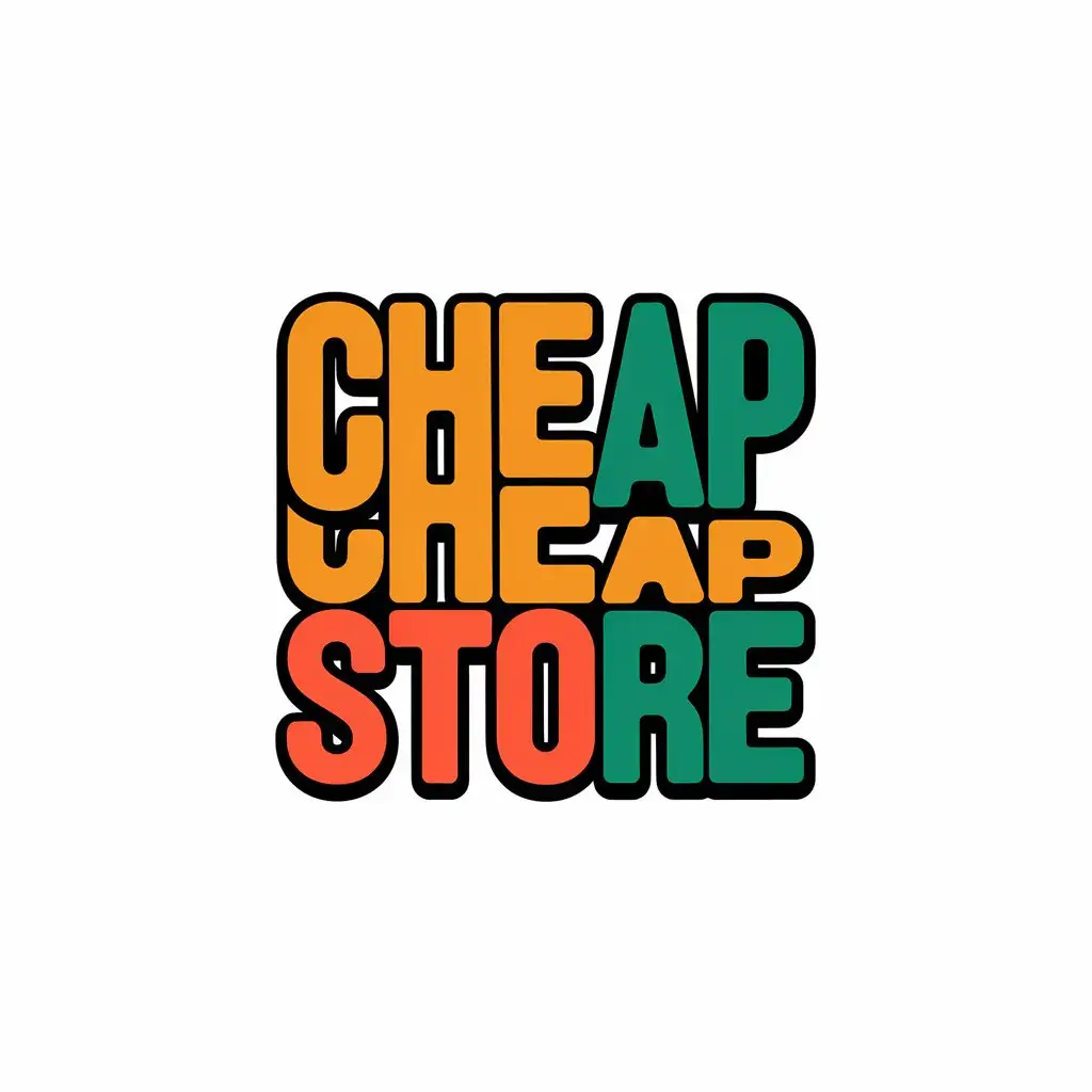 LOGO Design for Cheap Cheap Store Vector Logo with Clear Background and Emphasis on Cheap