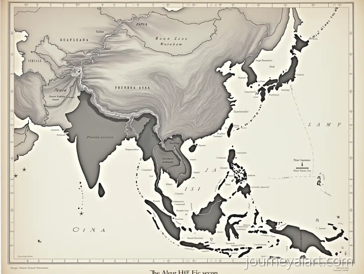 Grayscale-Map-of-the-AsiaPacific-TheatreAI-Image-Prompt-Expansion-c-1935-Historical-Atlas-Style