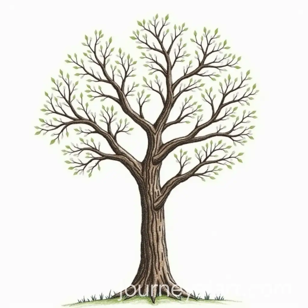 Tree-with-Two-Branches-in-Simple-Design