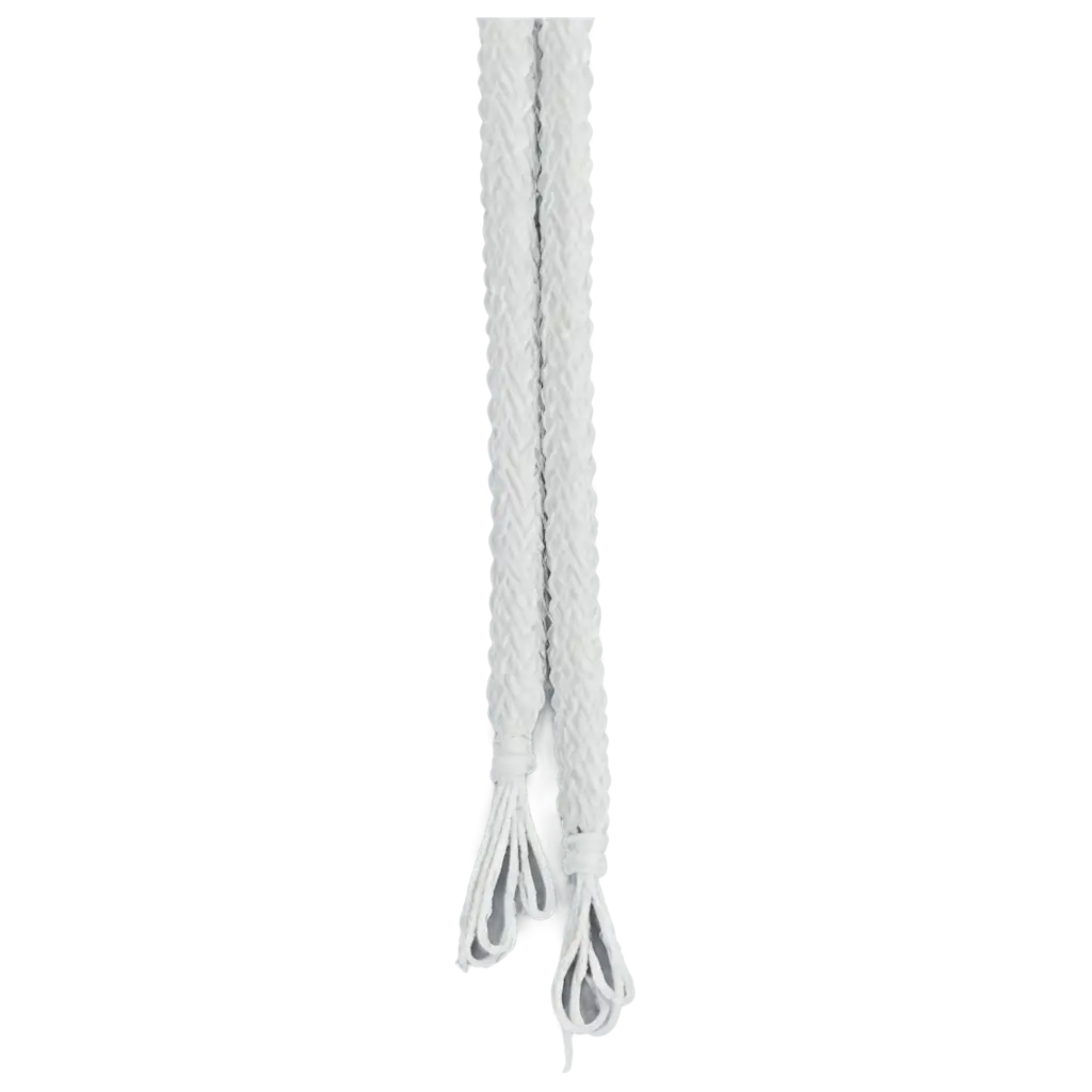 HighQuality-Straight-White-Shoe-Laces-PNG-for-Various-Design-Needs