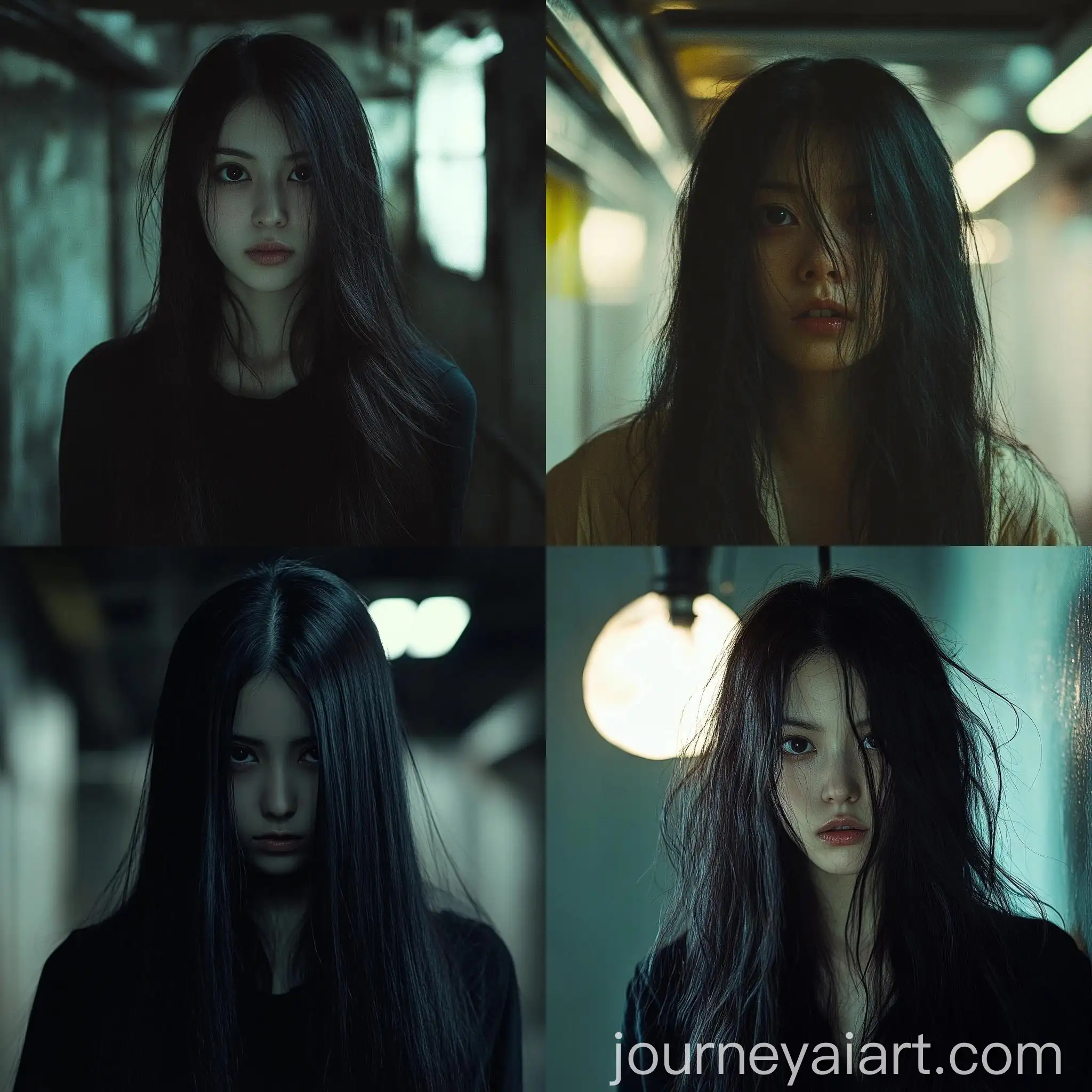 Intense-Portrait-of-a-Woman-with-Long-Dark-Hair-in-Sion-Sono-Style