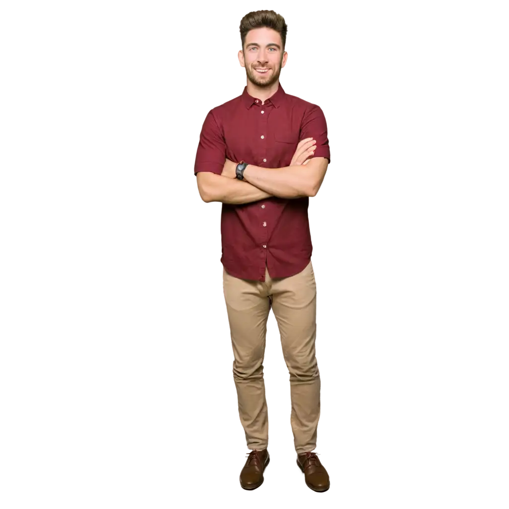 Young-Man-in-Shirt-and-Pants-PNG-Image-Confident-Pose-with-Crossed-Arms-and-Smiling-Expression