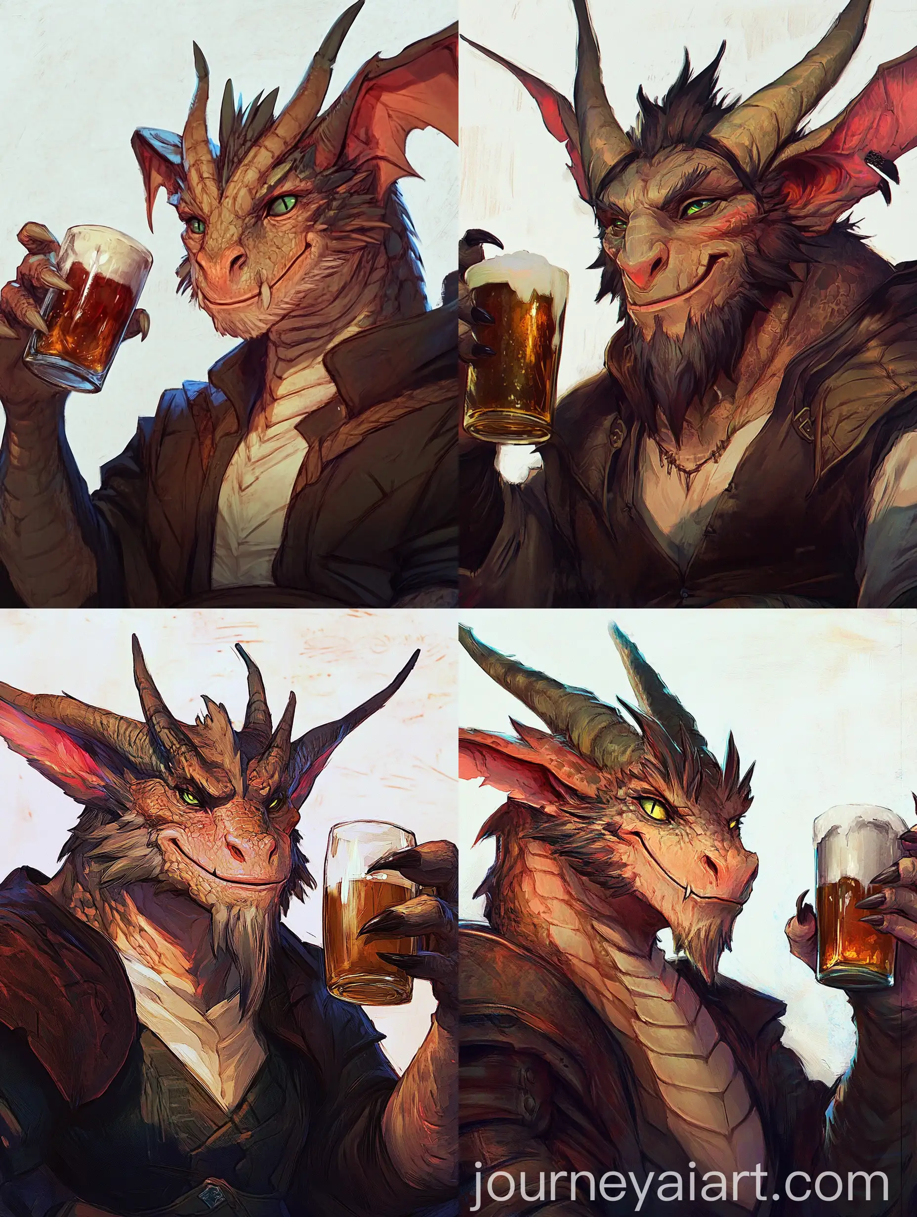 Dragonborn-Enjoying-Tankard-of-Beer-in-Tavern-Scene