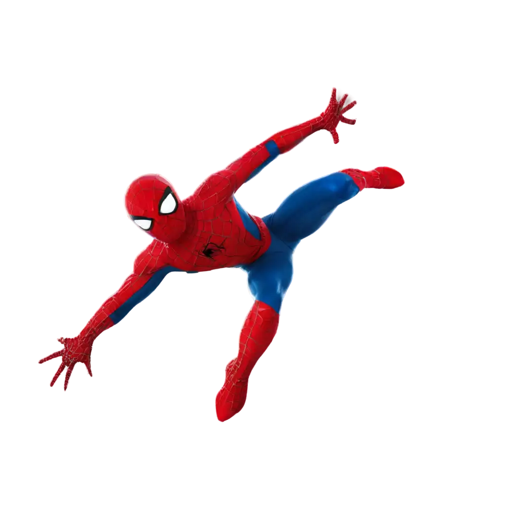 Spider-Man-Running-on-Avenue-Faria-Lima-in-Sao-Paulo-PNG-Image-for-HighQuality-Visual-Representation