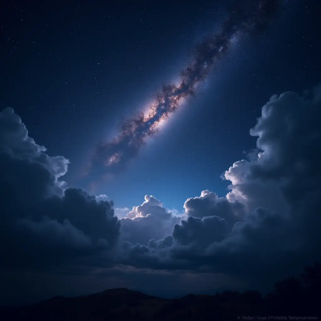 universe, night sky, M7 star cloud,