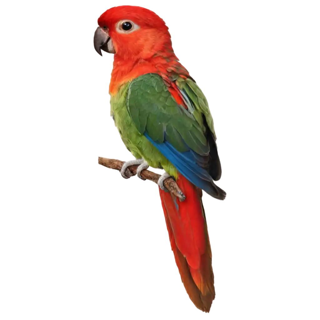 Red-Squirrelly-Parrot-PNG-Image-for-Creative-Use-and-Clear-Visuals