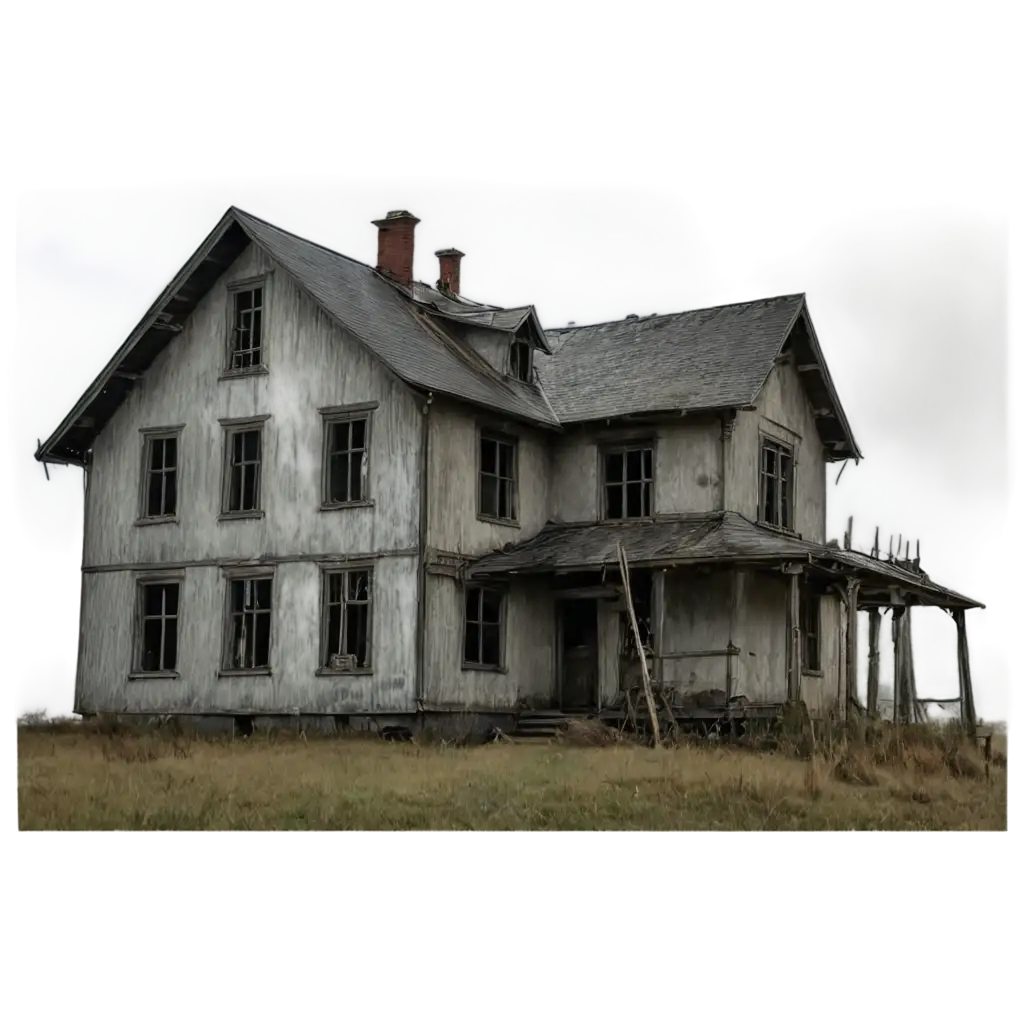 Spooky-Old-House-in-a-Small-Village-HighQuality-PNG-Image-for-Eerie-Atmospheres