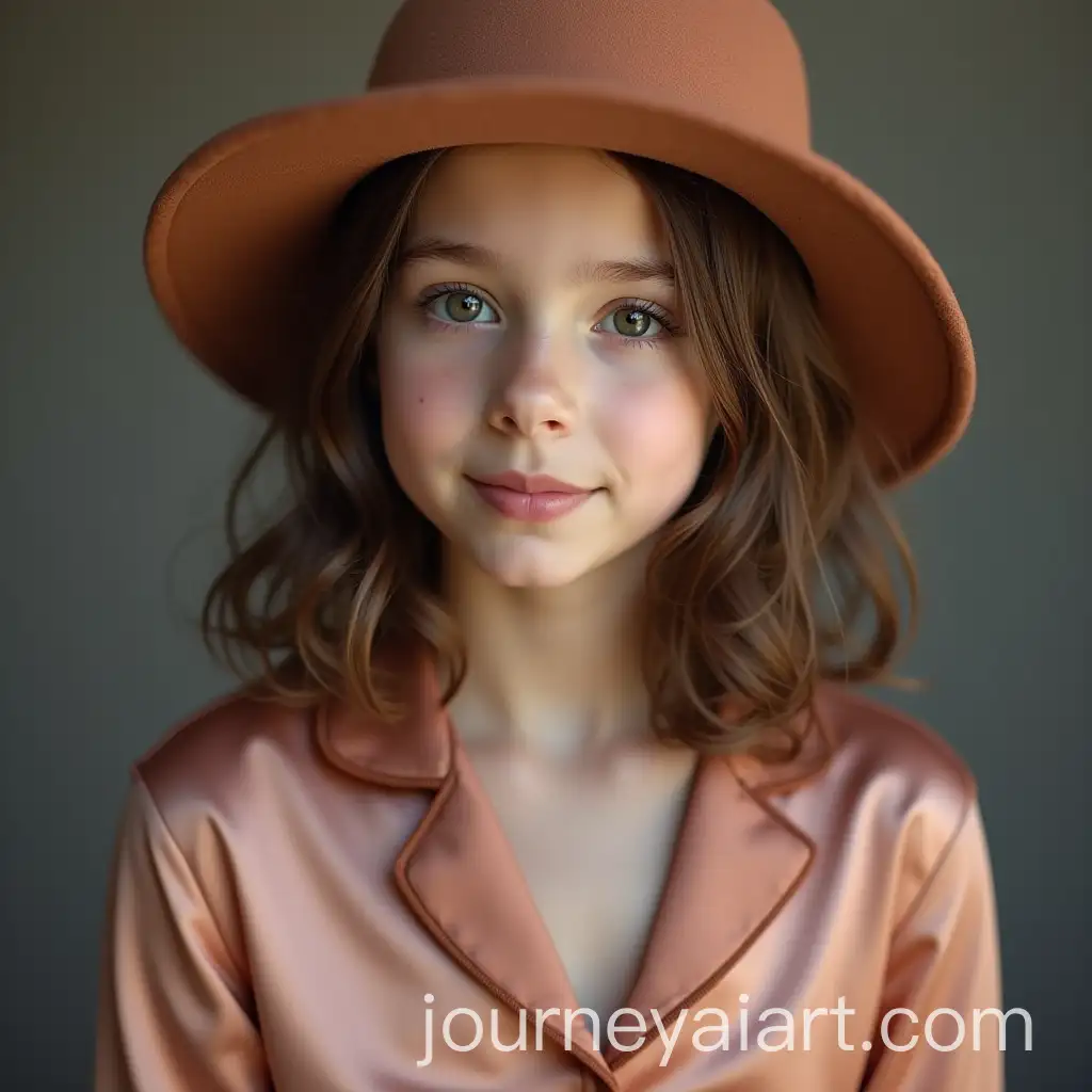 13YearOld-Boy-in-MakeupAI-Image-Prompt-Expansion-and-Silk-Pajama-Shirt-with-Female-Hat