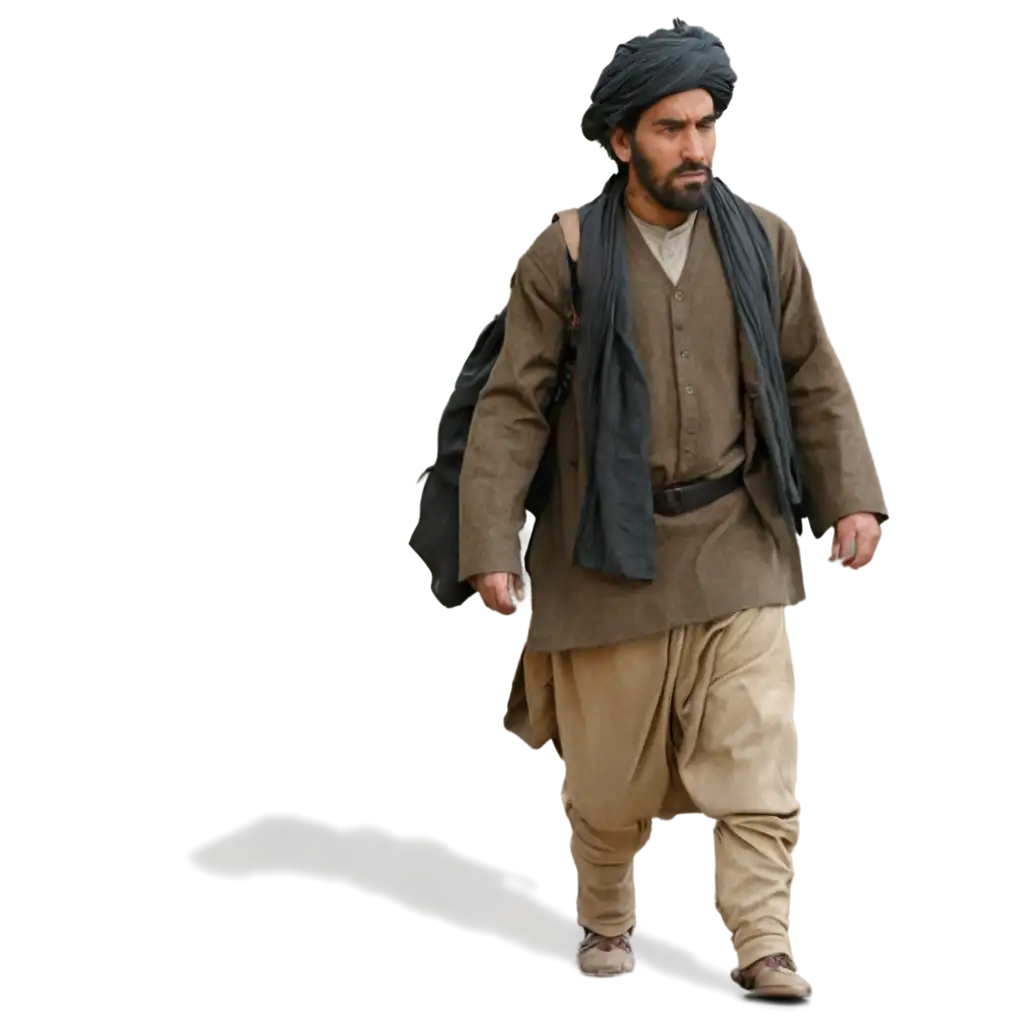 Pashtoon-Man-PNG-Image-Capturing-Cultural-Authenticity-and-Traditional-Attire