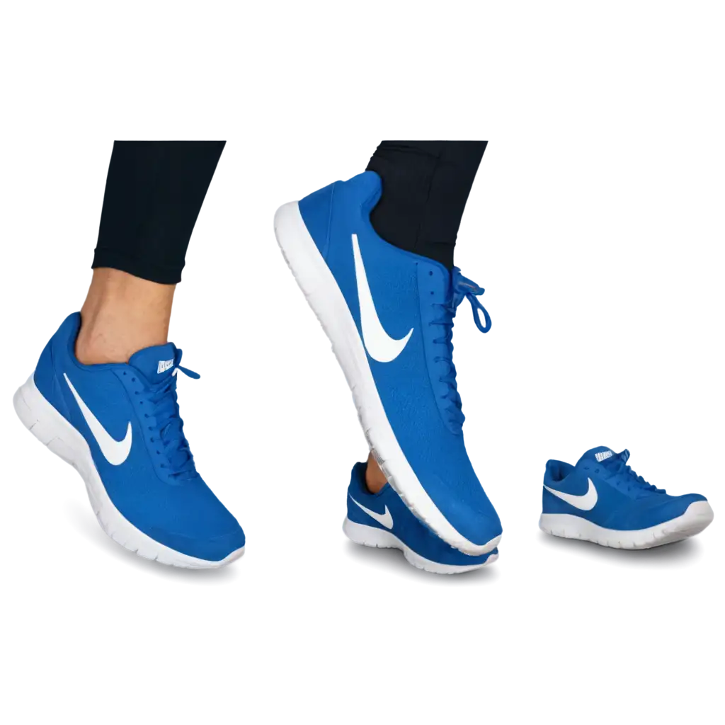 Blue-Nike-Shoe-PNG-Image-for-HighQuality-Online-Visuals