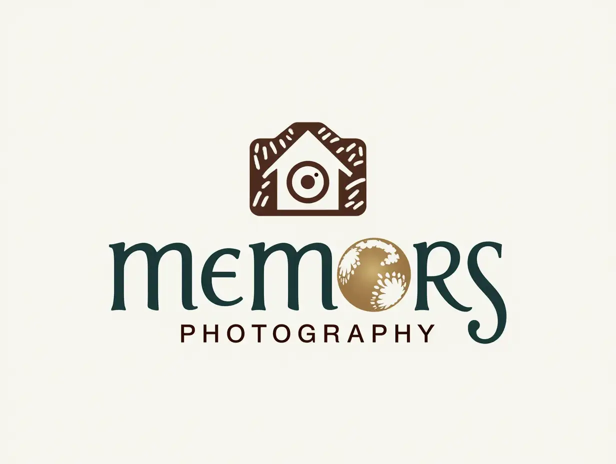 memory photography graphic design logo