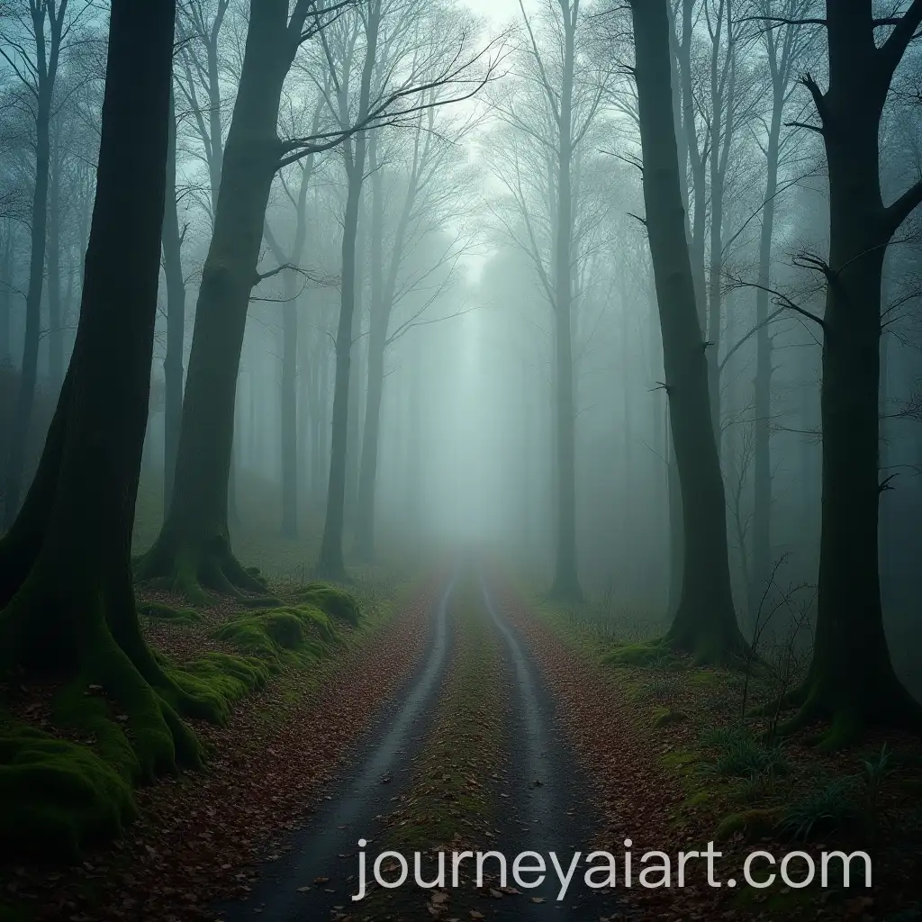 Serene-Forest-Path-with-Misty-Background
