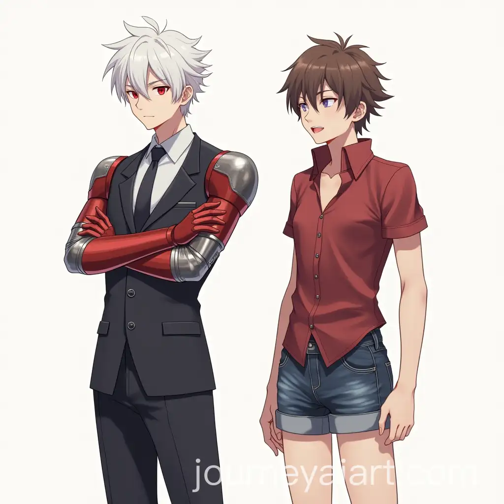 Duo-in-Distinctive-Fashion-One-with-White-Hair-and-Metallic-Arm-the-Other-in-Brazilian-Attire