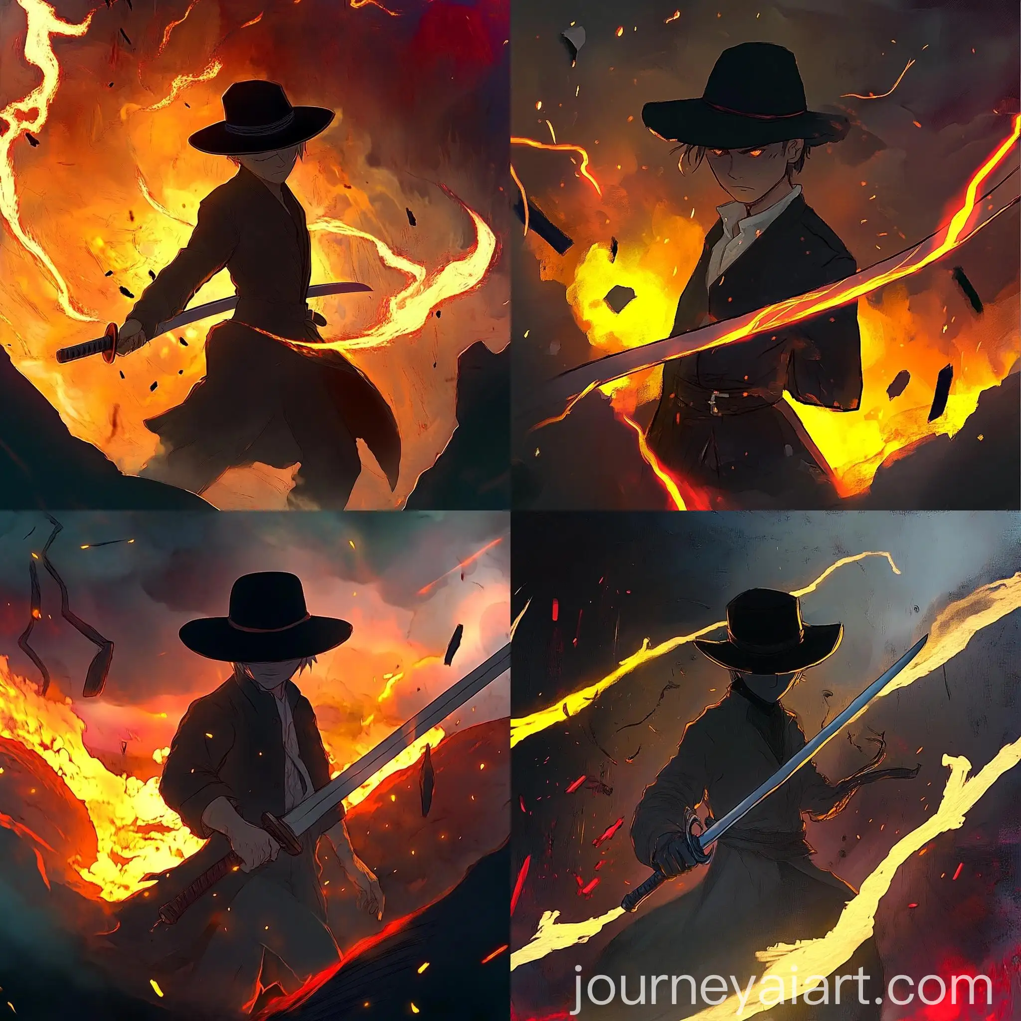 Mysterious-Warrior-with-Haku-Rays-and-Black-Fedora