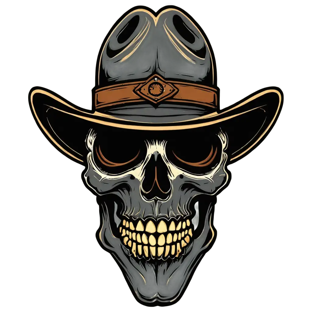 PNG-Skeleton-Cowboy-Outlaw-Football-Logo-Unique-Image-for-Sports-and-Western-Themes